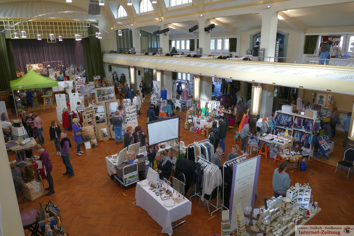 Gelungene Veranstaltung: Handmade & Designmarkt im  Portland Forum Leimen