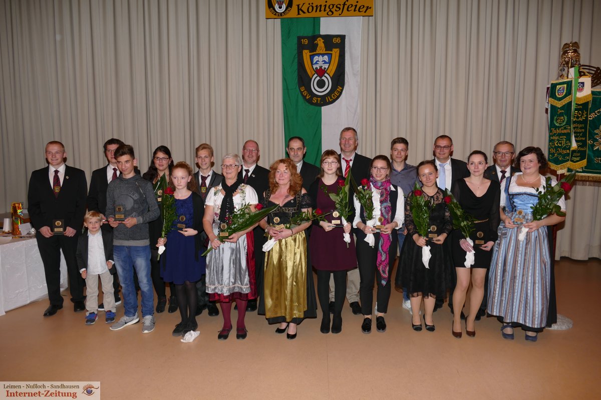 Die Königsfeier des Sportschützenvereins St.Ilgen ist Höhepunkt des Schützenjahres