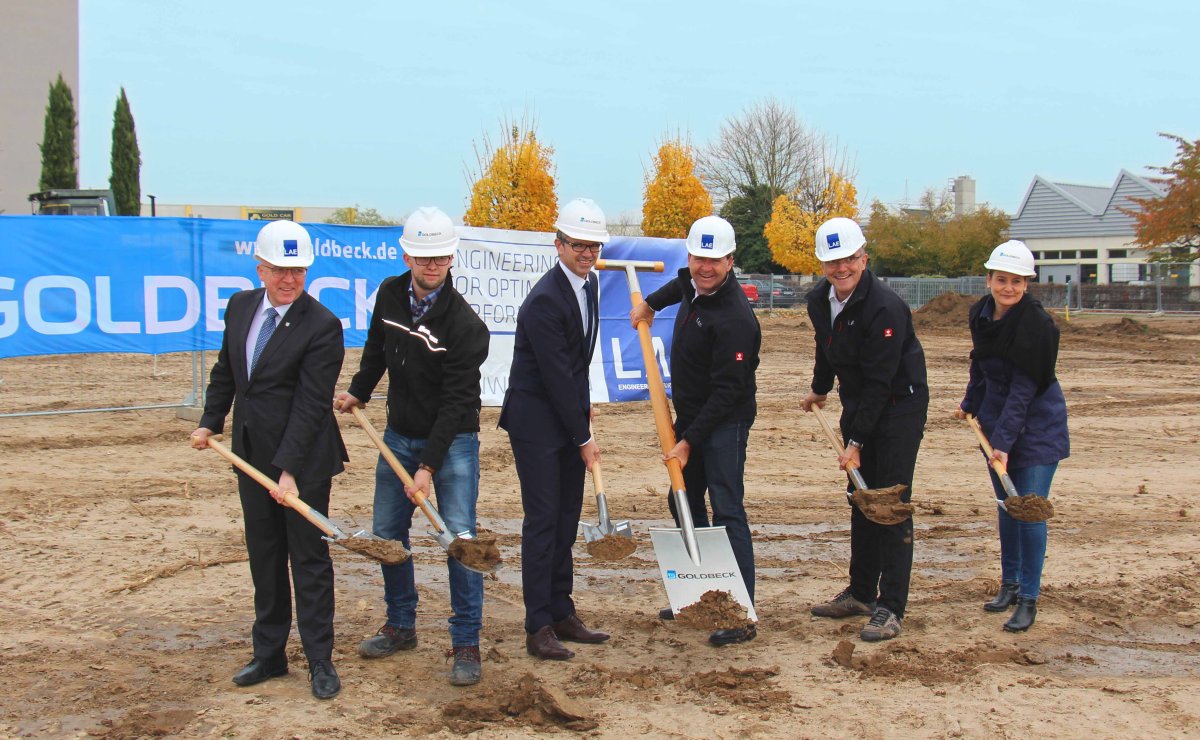 LAE Engineering verlegt nach Wiesloch: Spatenstich für neues Bürogebäude