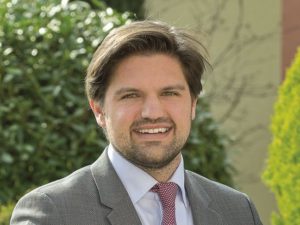 Tim Schreiber, Direktor im Leimener Hotel Villa Toskana