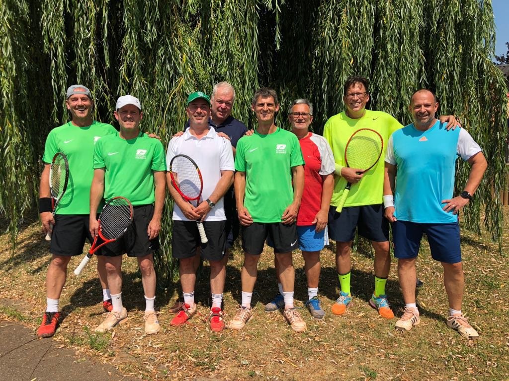 Herren 50 des Tennisclub Kurpfalz St. Ilgen steigen auf in Regionalliga