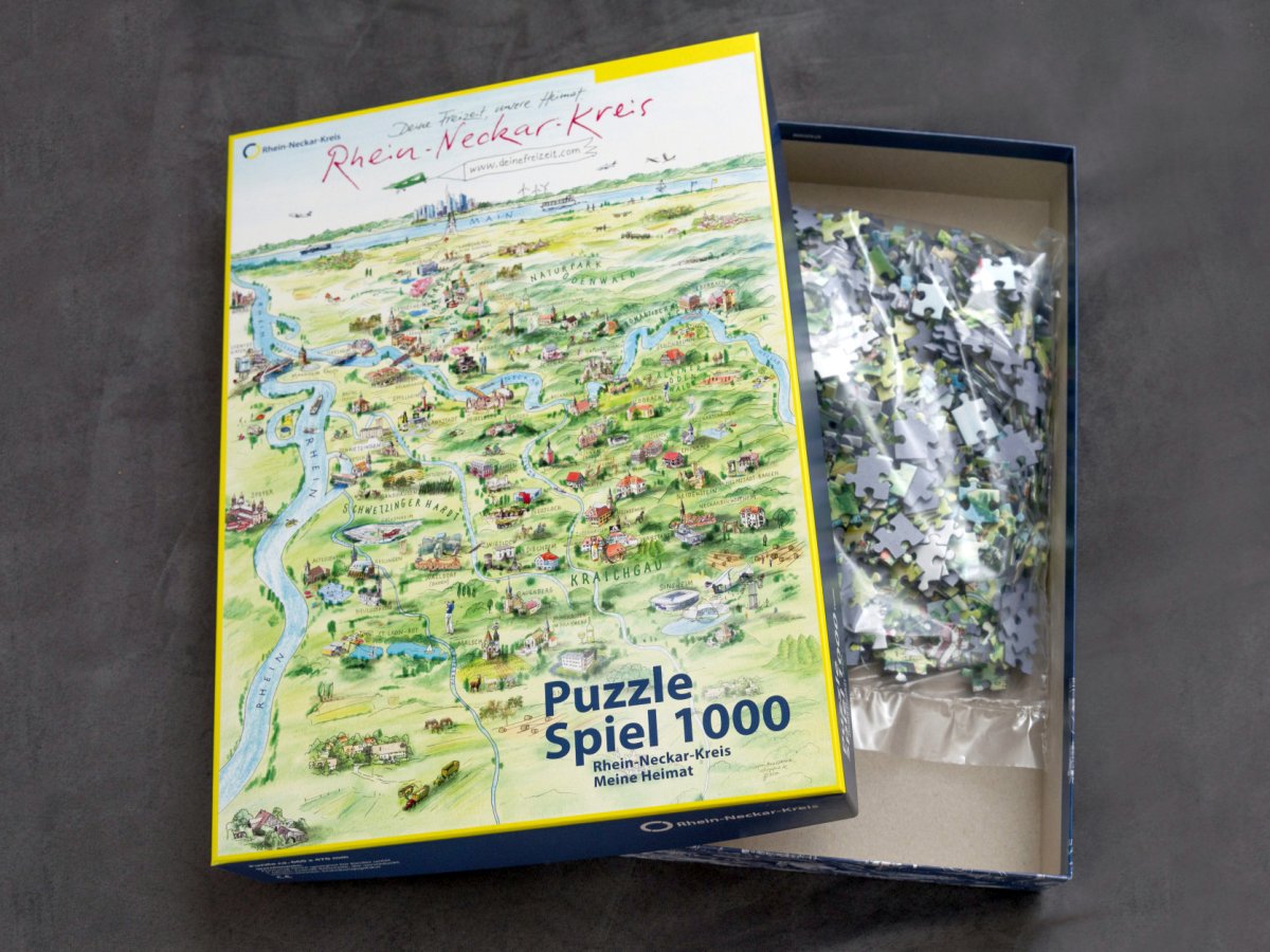 Die Region spielend entdecken: </br>„Wimmelbild“ jetzt auch als Puzzle