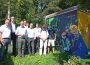 Graffiti-Kunst: Gauangellocher Evolutionsweg um „Evolutions-Trafohäuschen“ erweitert