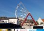 Lang brachte 22 Holzpaletten, </br>nur damit war das Riesenrad zu retten!