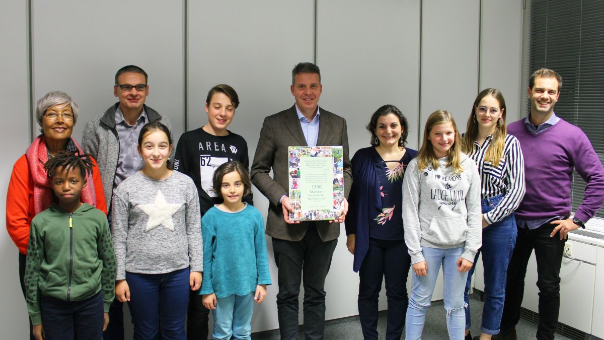 Kinder und Jugendliche der Bahá’i-Gemeinde zu Gast im Campus