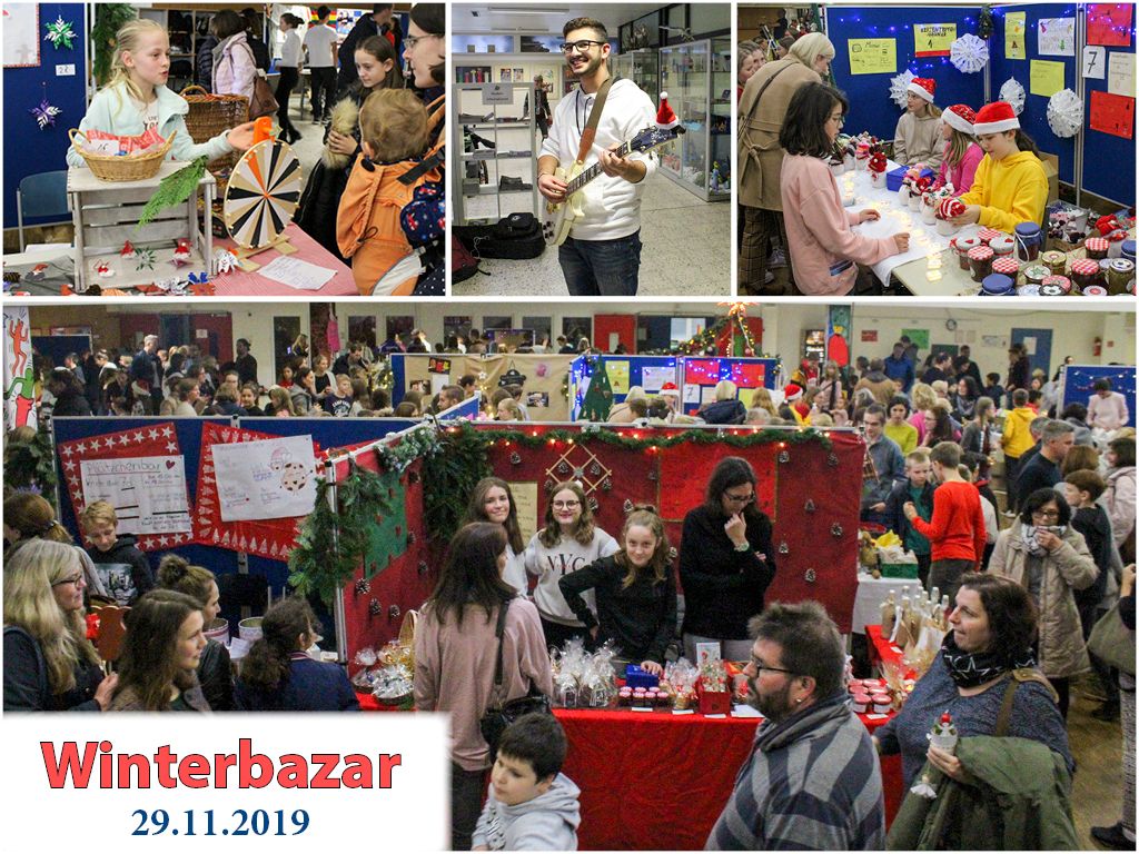 Winterbazar am Friedrich-Ebert-Gymnasium: farbenfroh und besinnlich zugleich