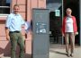 OB Hans Reinwald enthüllt Stadtrundgangstafel – Lokaler Agenda maßgeblich beteiligt