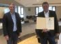 25-jähriges Dienstjubiläum Martin Kral – Oberbürgermeister Reinwald gratuliert