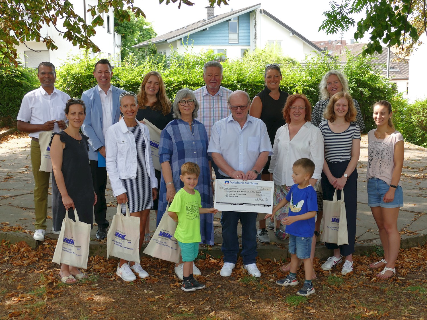 Sozialverband Vdk erfüllt Leimener Kindergärten Wünsche – Gesamtspendensumme 2.600 €
