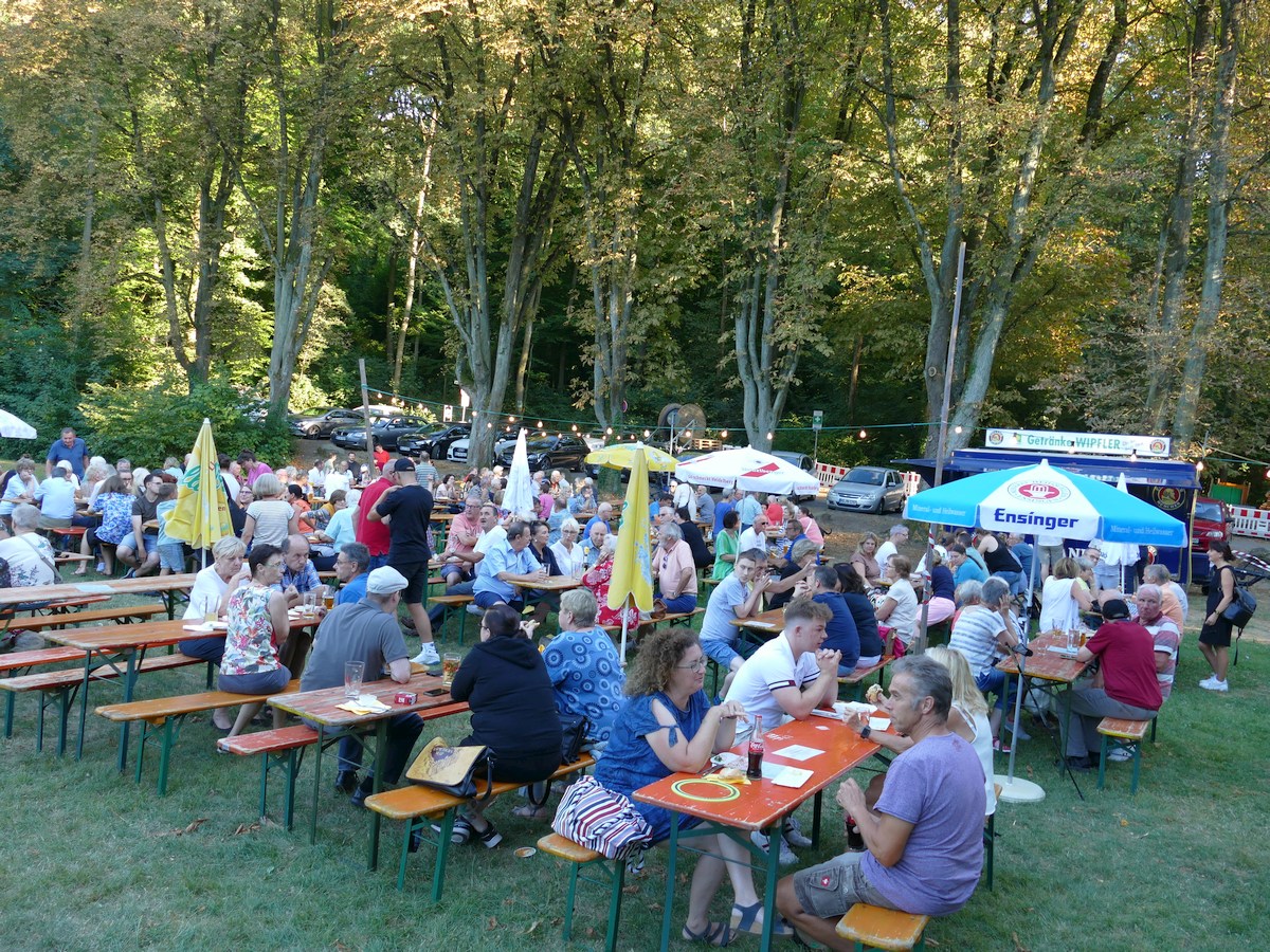 Das letzte verbliebene Leimener Waldfest – Liedertafel stemmte den Aufwand