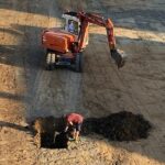 Bombenalarm auf Stadtwerke-Baustelle: Verdächtiges Objekt ausgegraben 18075 - Bombensuche 2