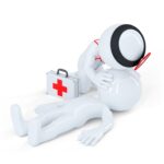 Erste-Hilfe-Kurs des DRK in Gauangelloch für interessierte Bürger Artificial respiration. First aid help concept
