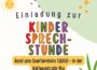 Kindersprechstunde und Start der Workshop Anmeldung für den 27. April