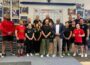 Oberbürgermeister John Ehret zu Besuch bei den Gewichthebern in Leimen