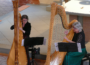 Zwei Harfen füllten die Ägidiuskirche: Duo Cordaliante spielte in St. Ilgen